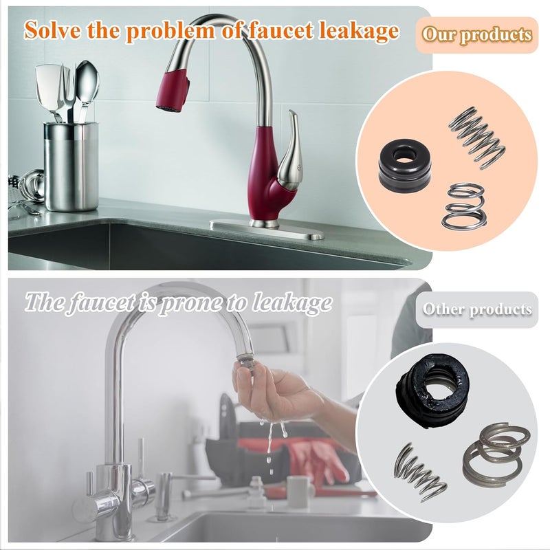 Javiix RP77737 Faucet seat and spring kit for Delta shower cartridge - Image 4